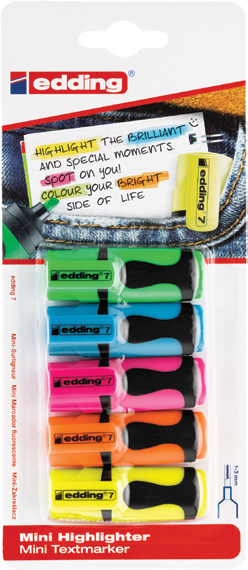 Mini Textmarker von edding im aktuellen Rossmann Prospekt
